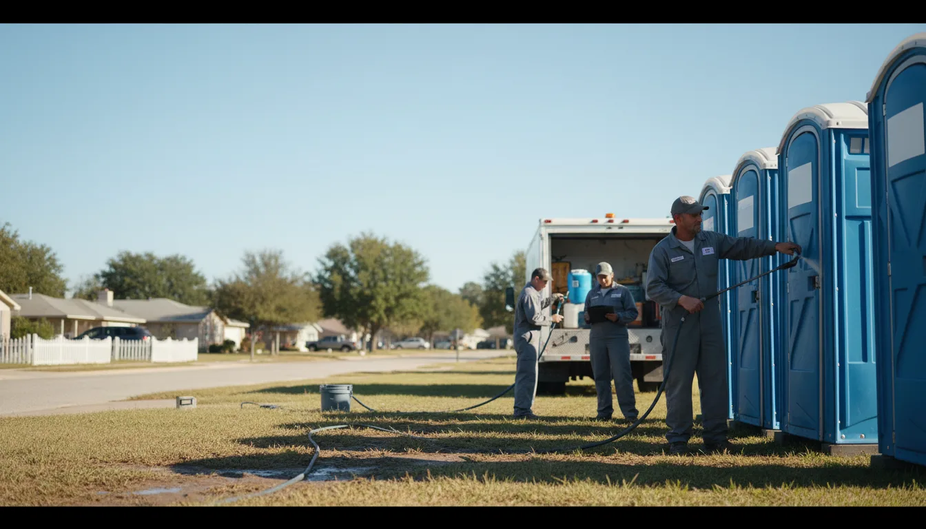 Long-Term Portable Toilet Rental in Lowland, NC near me